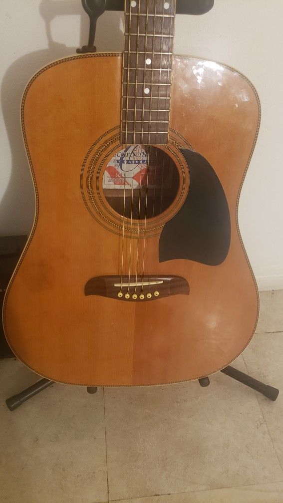 Acoustic Guitar Oscar Schmidt 80 Firm for Sale in Hollywood, FL OfferUp