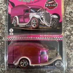 Hot Wheels RLC Blower Delivery Pink
