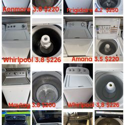 Washer HE Prices Starting $200