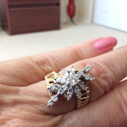 Ring, Diamond Cocktail