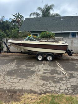 Boat and trailer