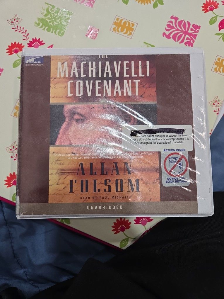 The Mackhiavelli Covenant Audio Book Cd