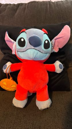 2022 Disney Stitch Halloween Devil 15” Plush