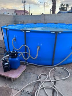 Above ground pool 15x48