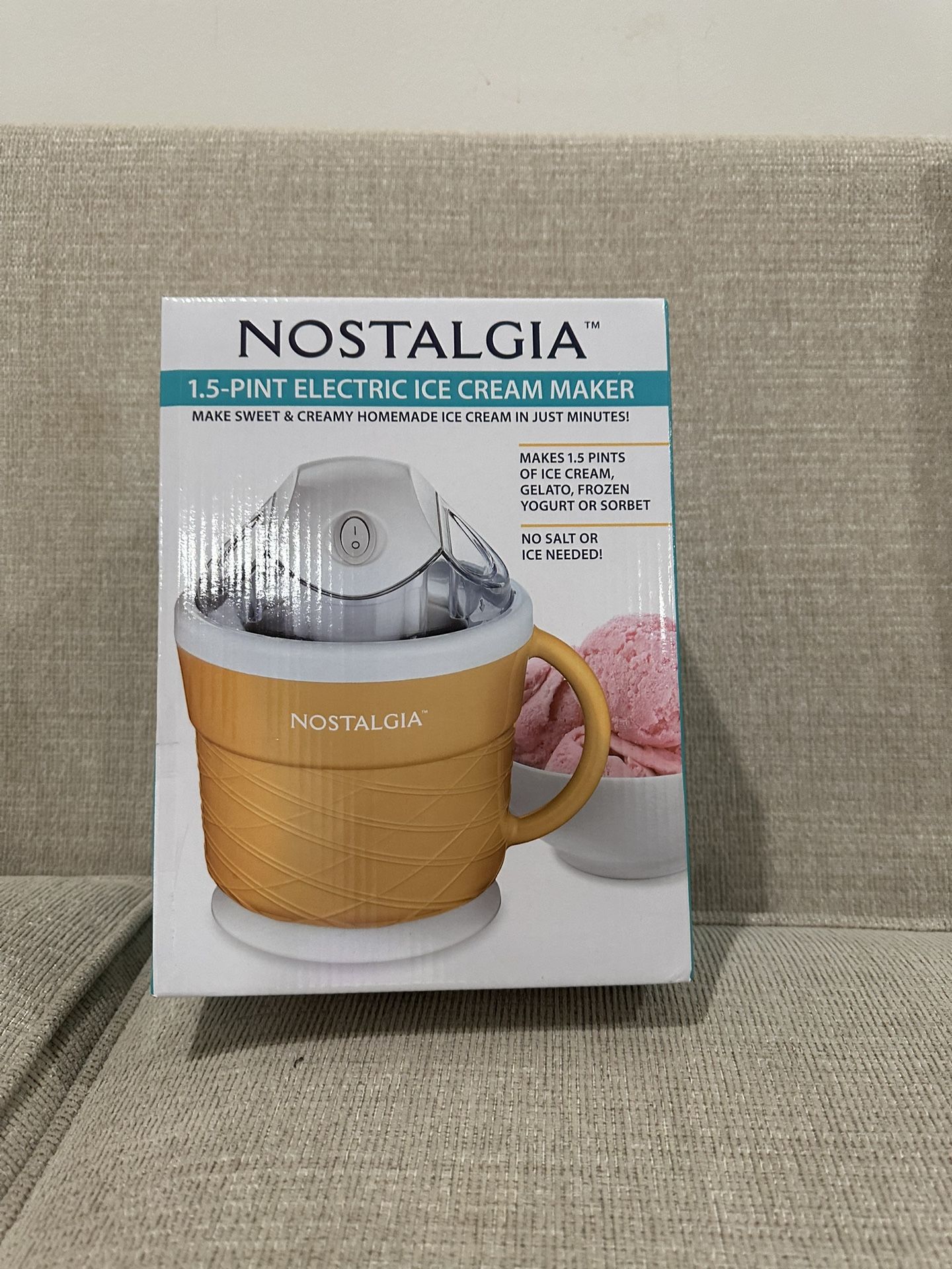 Nostalgia Ice Cream Maker