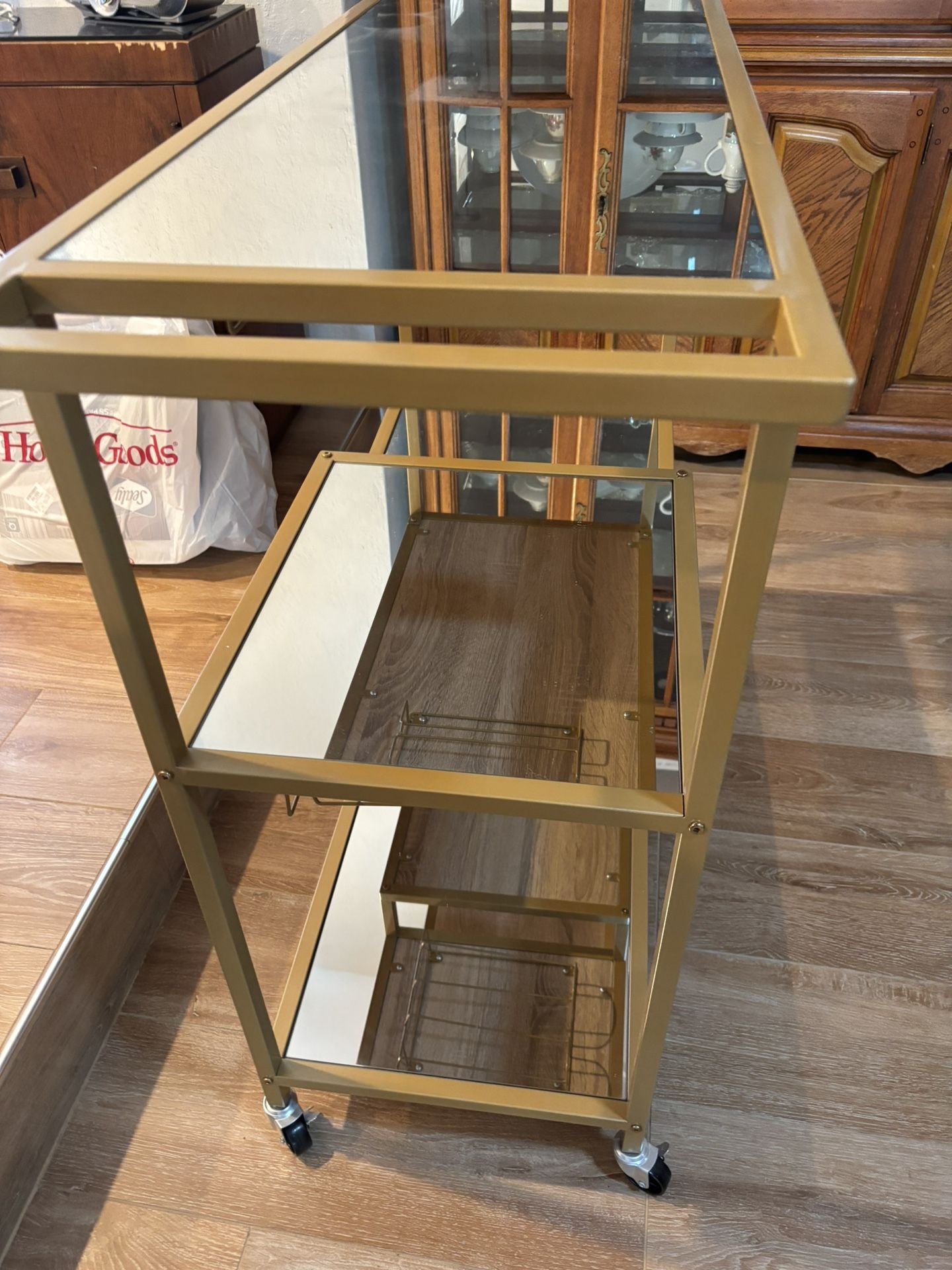 Mirror Bar Cart