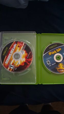 Xbox Shadow Ops & Shark Tale Game Discs