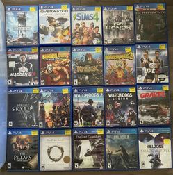Ps4 Games $15 Each