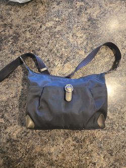 Michel Klein black shoulder bag