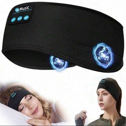 Sleep Headphones, 3D Sleep Mask Bluetooth Wireless Music Eye Mask, Sleeping Headphones For Side Sleepers Sleep Mask With Bluetooth Headphones Ultra-Th