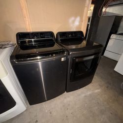 Lg Washer And Dryer Set On Good Working Condition 