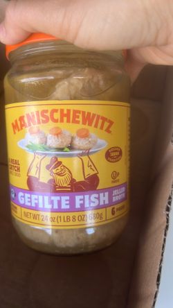 Unopened $5 Gefilte Fish $5