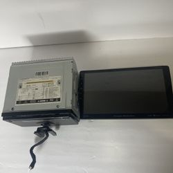 Power Acoustik 2 Din 10.6" GPS Navigation DVD/CD Player Bluetooth Android Link