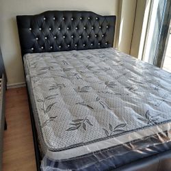 New Queen Bed Frame With Mattress