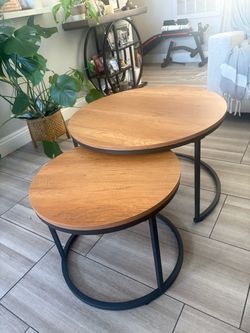 Coffee Table Set, round