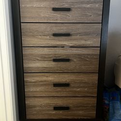 Wooden Tall Dresser