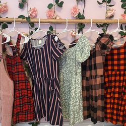 Girl Size 12 Dresses And Overall Dresses 