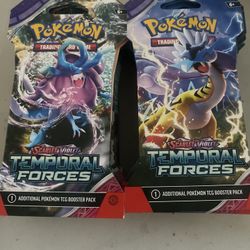 Pokemon Cards! Temporal Forces Sleeves - 20 Available 