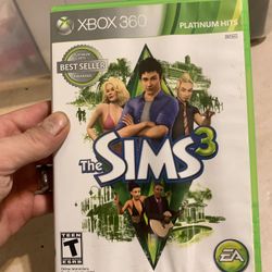 The Sims 3 (Xbox 360, 2011) CIB Complete Good Condition