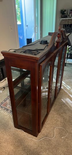 Free top half china cabinet