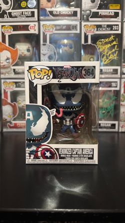 Venomized Captain America Funko #364