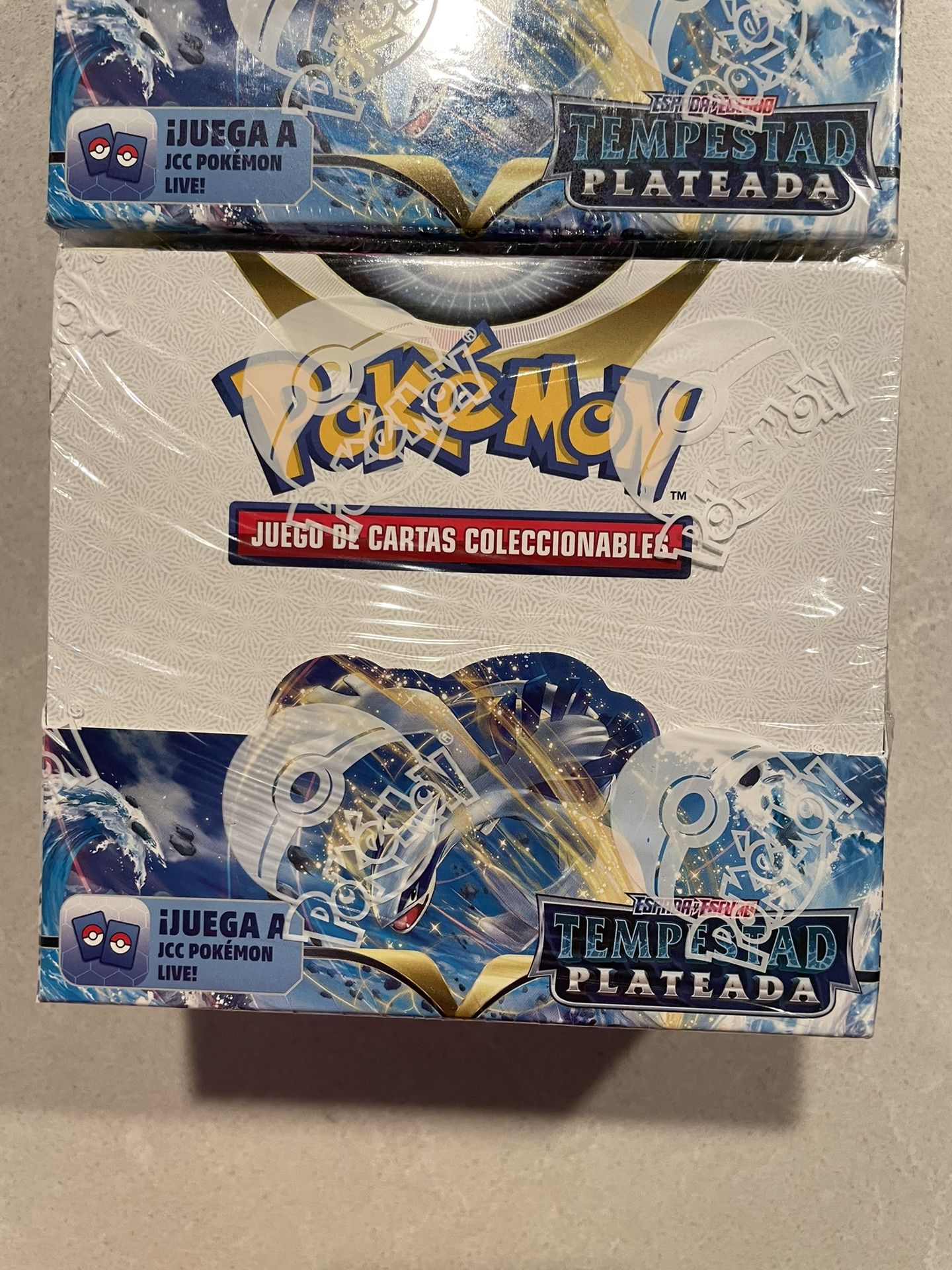 Silver Tempest SPANISH Booster Box *BRAND NEW SEALED* Pokemon Sword Shield TCG Lugia Unown Espanol