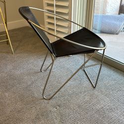 Pottery Barn Vintage Leather Chair 