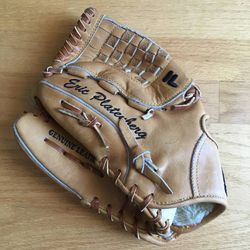 Fila IL Eric Platenberg LHT Leather Baseball Glove Mitt Left Hand Throw