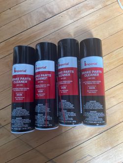 Imperial Non-Chlorinated Brake Parts Cleaner 14 oz (Part 6536) – Lot of 4 Cans