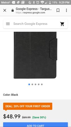 Targus I pad pro holder