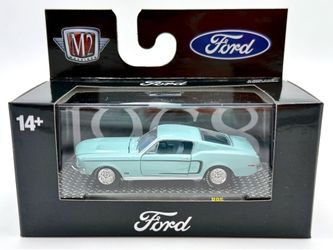 M2 1:64 Scale Diecast Model Car - 1968 Ford Mustang GT 390