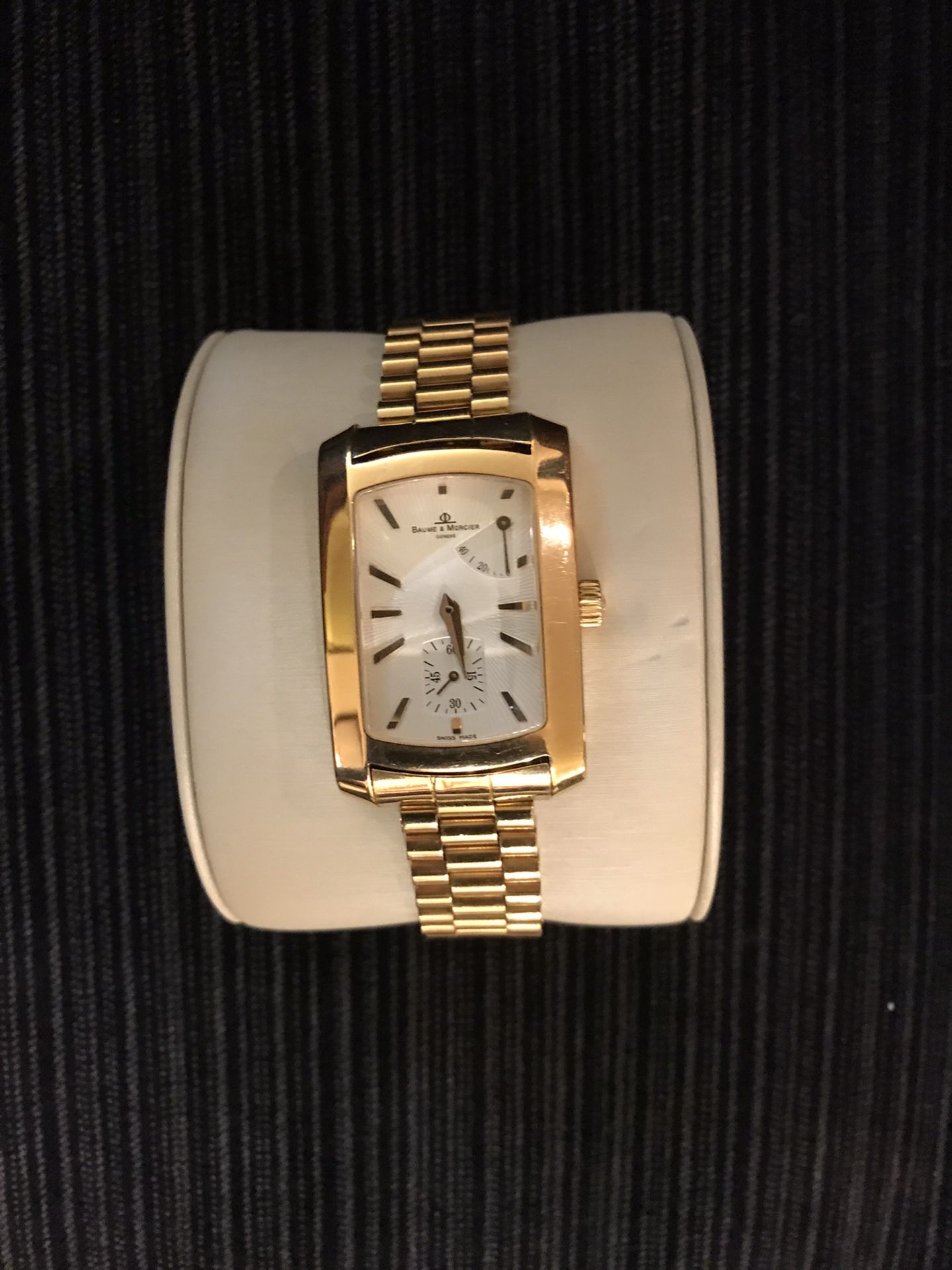 Baume & Mercier- Mens Designer 18K Watch