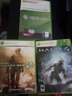 Mw2 and mw3 and halo 4