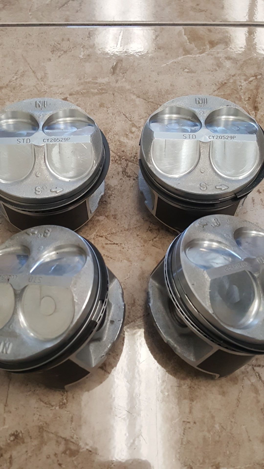 Honda B16 B18 ctr pistons std 81mm