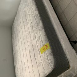 New Full Mattress And Box Spring 2 Pc Bed Frame  Is Not Included 