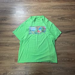 Vintage 2000's Tropical Island Wildlife Tee