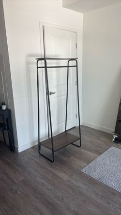 Shoe and coat rack