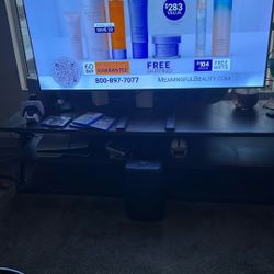 Lg 65” Inch Tv And Stand 