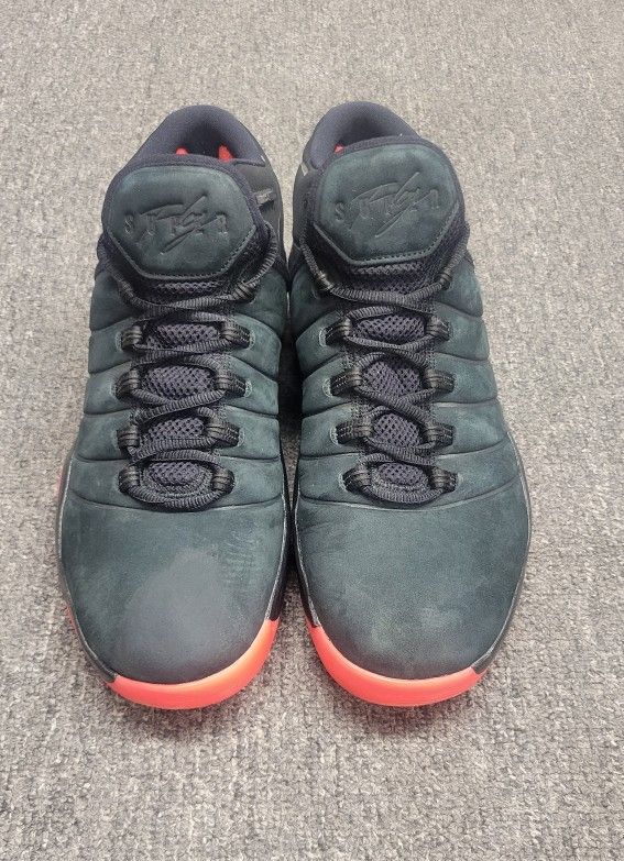 Nike Air Jordan Super Fly 2017 Black Infrared Size 9