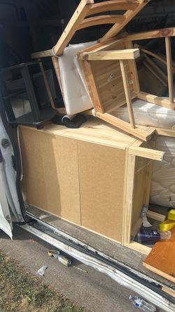 Preston’s wood dresser with a mini drawer