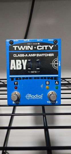*NEED GONE NOW*Radial Twin- City ABY Pedal