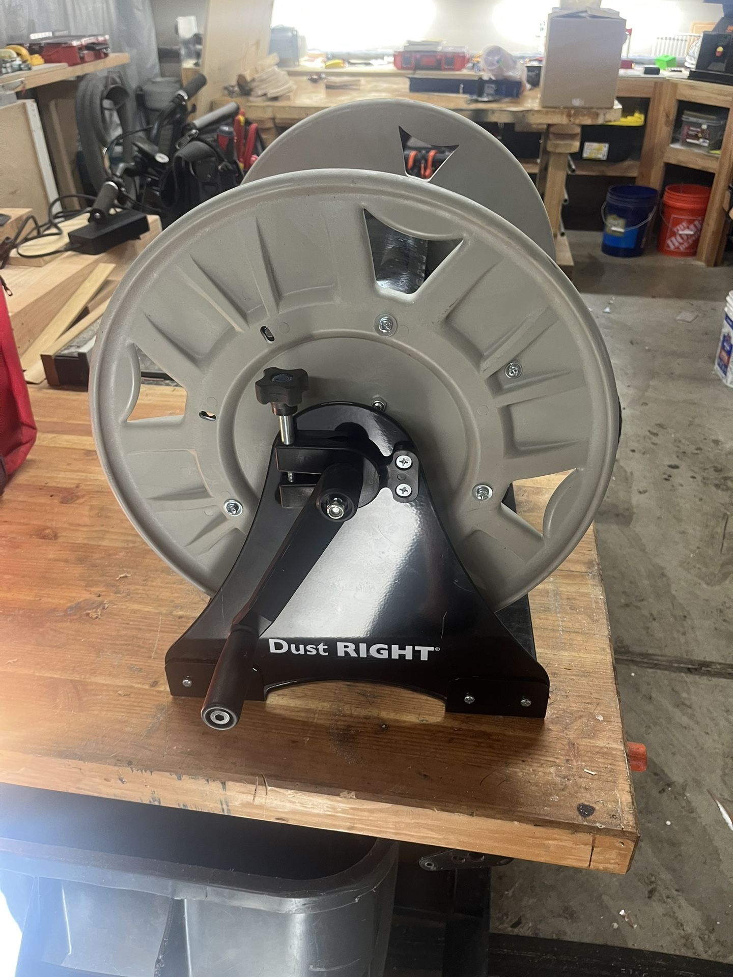 Dust Right Vacuum Hose Reel