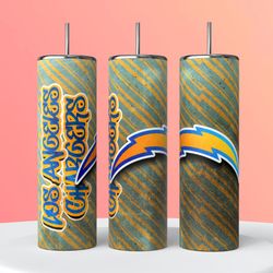 Los Angeles Chargers Football Tumbler