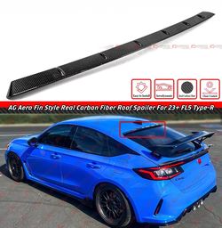 22-26 Honda Civic Type-R FL5 AG Style Carbon Fiber Rear Window Roof Spoiler