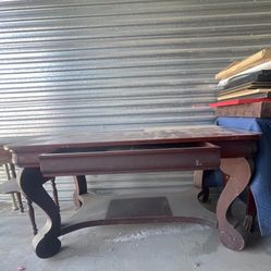 Antique Library Table/Writing Desk