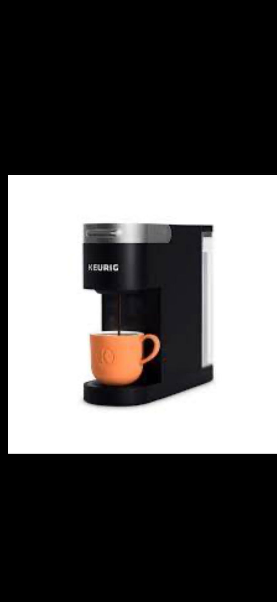 Keurig K-Slim Single Serve K-Cup Pod Coffee Maker.
