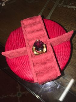 🌹18k gold ring with beautiful stone 💎