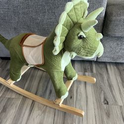 Plush Rocking Dinosaur 