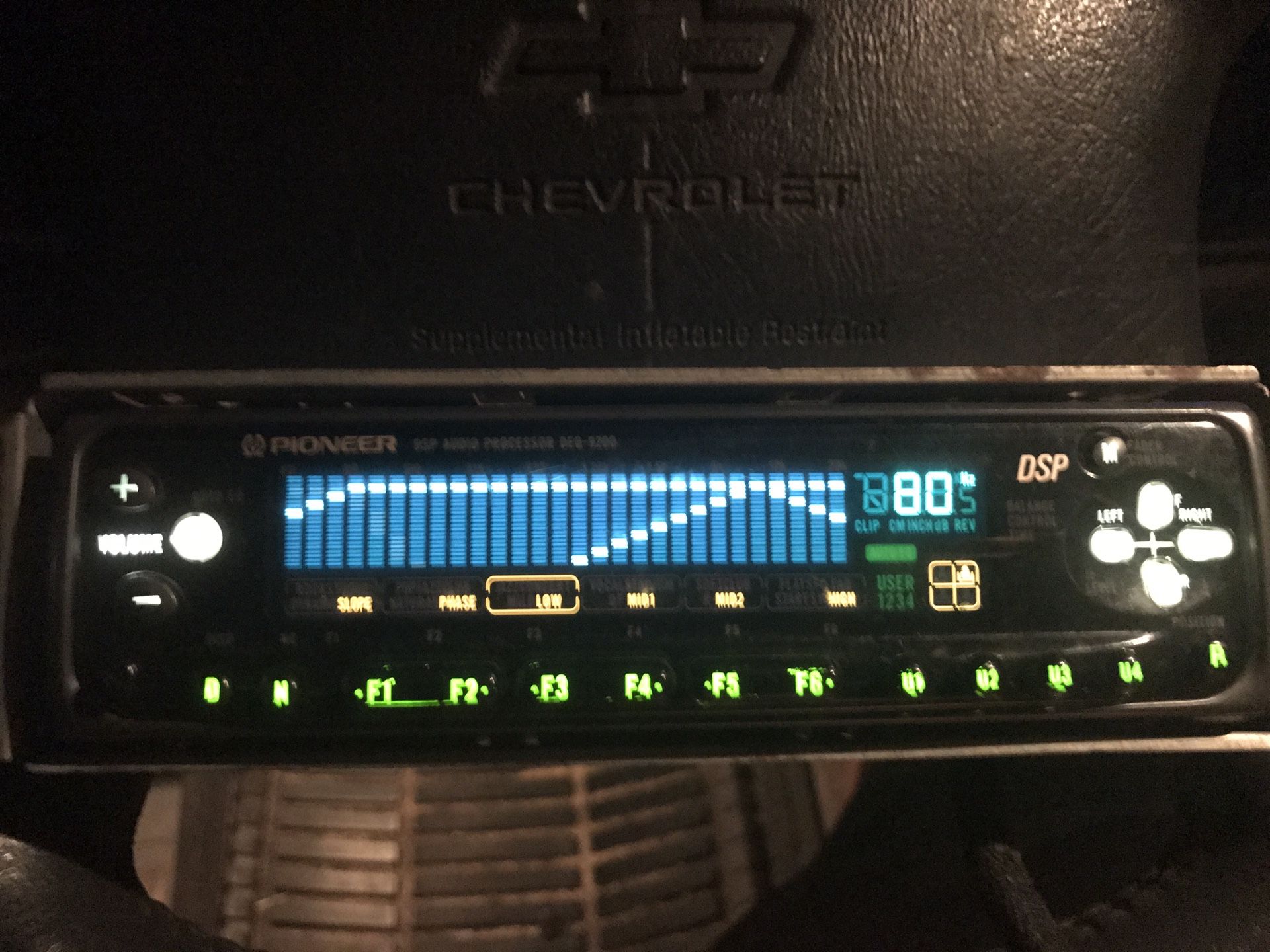 Pioneer deq-9200 dsp face/controller only