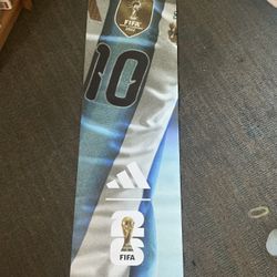 Argentina Messi FIFA World 26 Cup Banner.